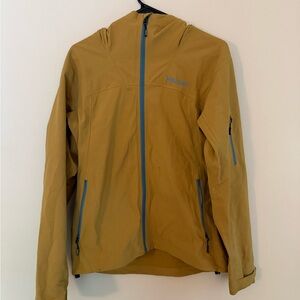 Marmot Men's Lightweight Hooded Jacket - Mustard